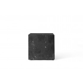 Menu Plinth Cubic Black Marble Sockel