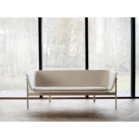 Menu Tailor Lounge Sofa Natural Oak Light Grey Sofa