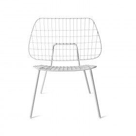 Menu WM String Lounge Chair White Sessel