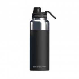 ASOBU MIGHTY FLASK Isoliertrinkflasche NEW VERSION TMF5 BLACK