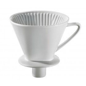 Cilio Kaffeefilter mit Stutzen Gr.4 weiß