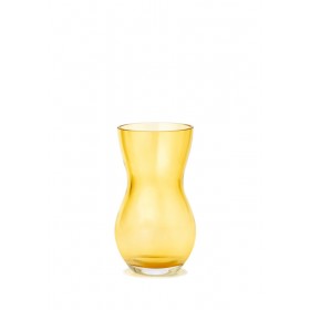 Holmegaard Calabas Vase H16 amber