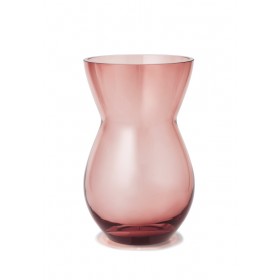 Holmegaard Calabas Vase H21 burgundy