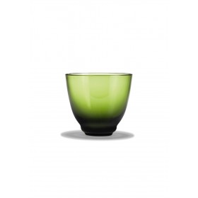 Holmegaard Flow Wasserglas olivgrün 35 cl