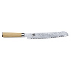 KAI Shun White Brotmesser 23,0cm