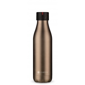 Les Artistes Paris Bottle UP Time UP Isoliertrinkflasche 500ml brass