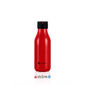 Les Artistes Bottle UP Time'UP Isoliertrinkflasche  280ml Red