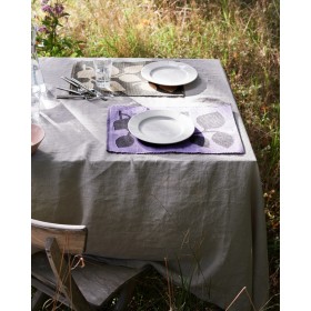 Rosendahl Textiles Outdoor Natura Tischset 43x30 cm grün lavendelblau