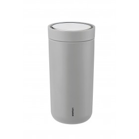 Stelton Isolierbecher To Go Click 0,4L soft light grey