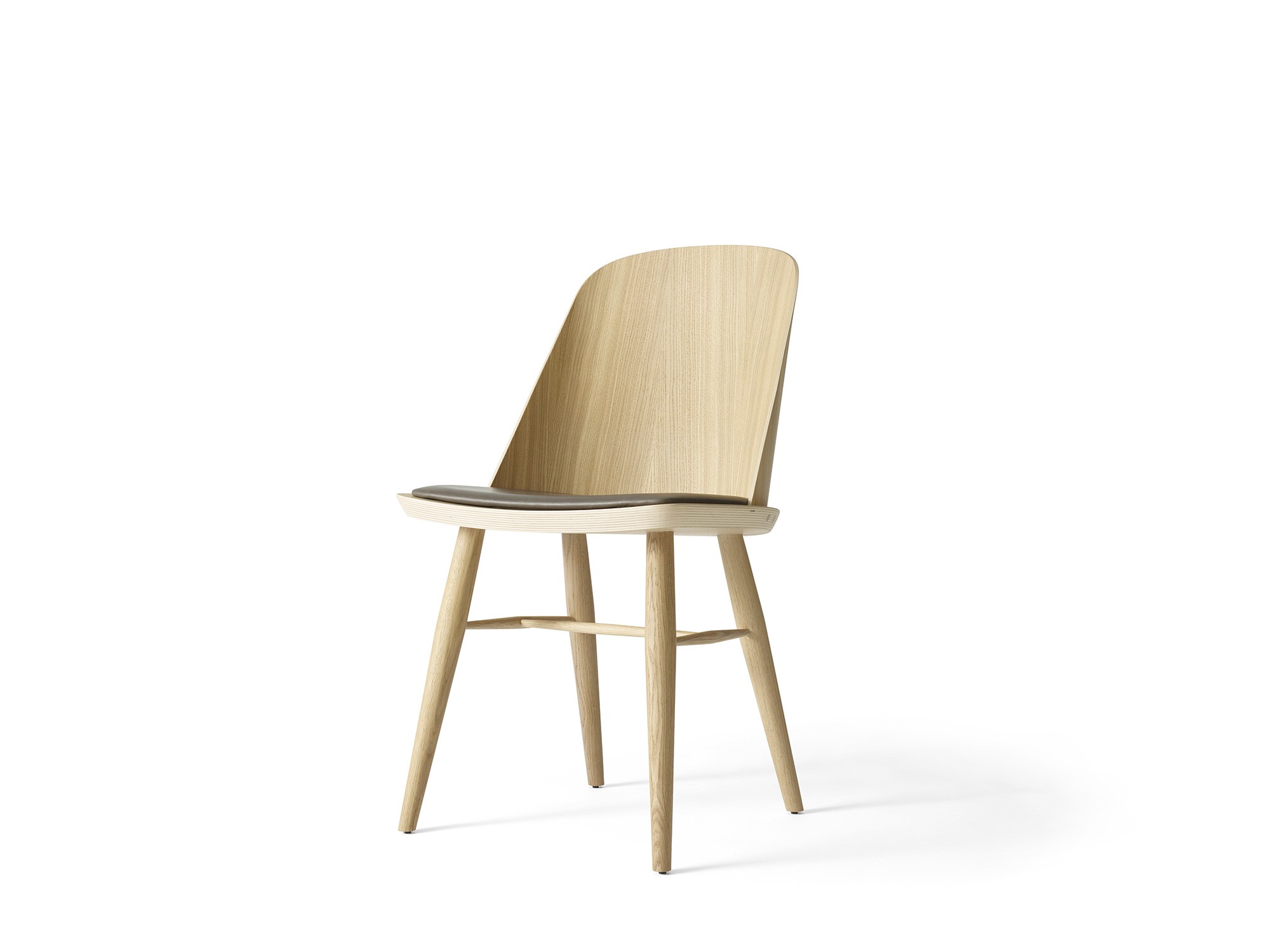 Menu Synnes Chair Natural Oak Grey Brown Stuhl