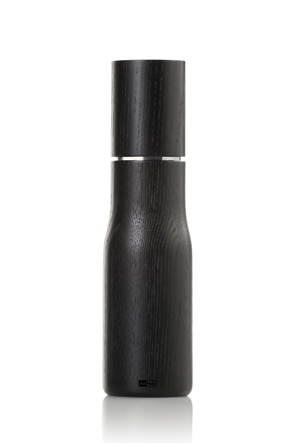 Adhoc Pfeffer oder Salzstreuer Levo Eschenholz schwarz 21cm