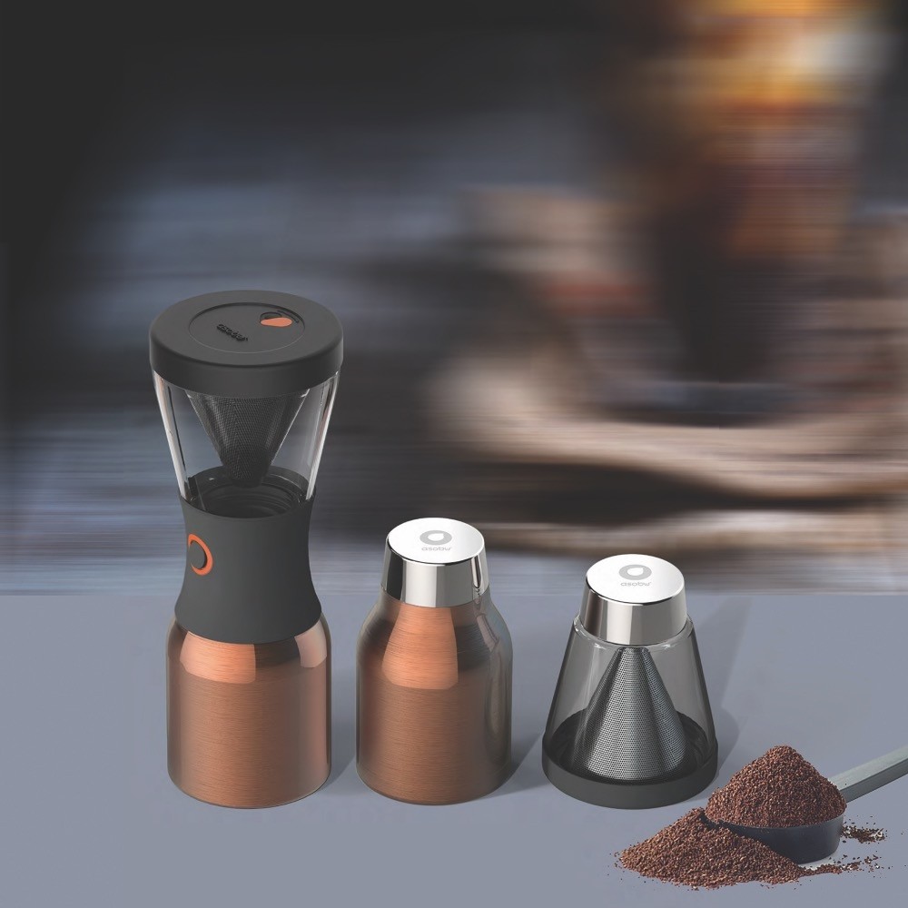 ASOBU COLD BREW COFFEE Kaffeebereiter KB900 COPPER