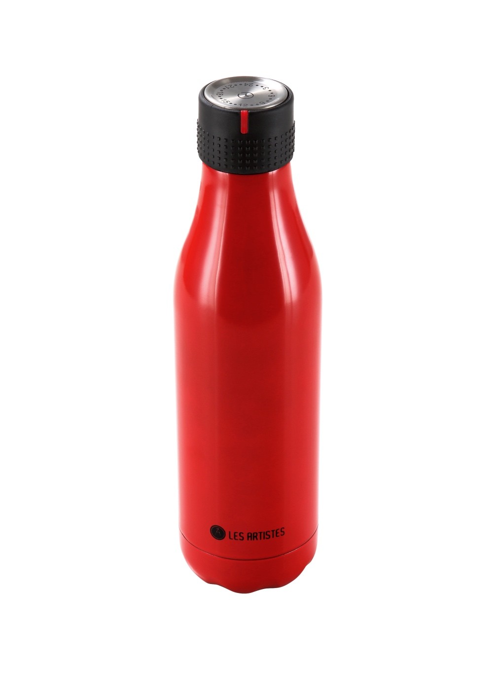 Les Artistes Bottle UP Time'UP Isoliertrinkflasche  500ml Red