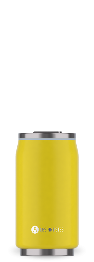 Les Artistes Paris Pull Can it Isoliertrinkdose 280ml Yellow