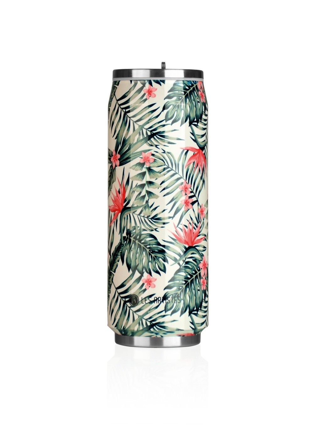 Les Artistes Paris Pull Can'it Isoliertrinkdose 500ml Palm Trees