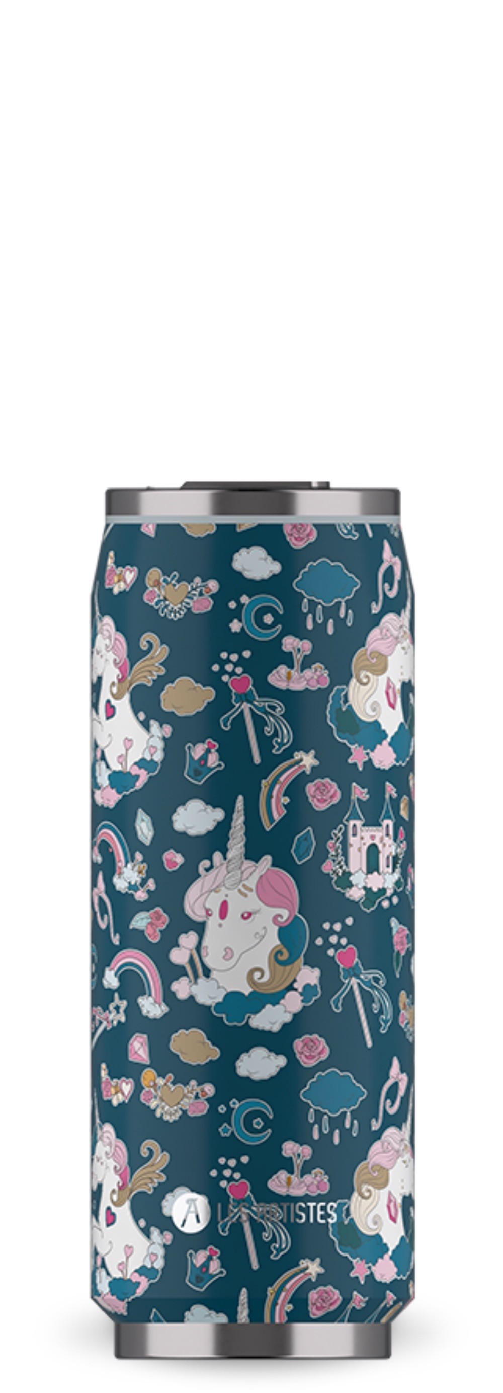 Les Artistes Paris Pull Can it Isoliertrinkdose 500ml Unicorn