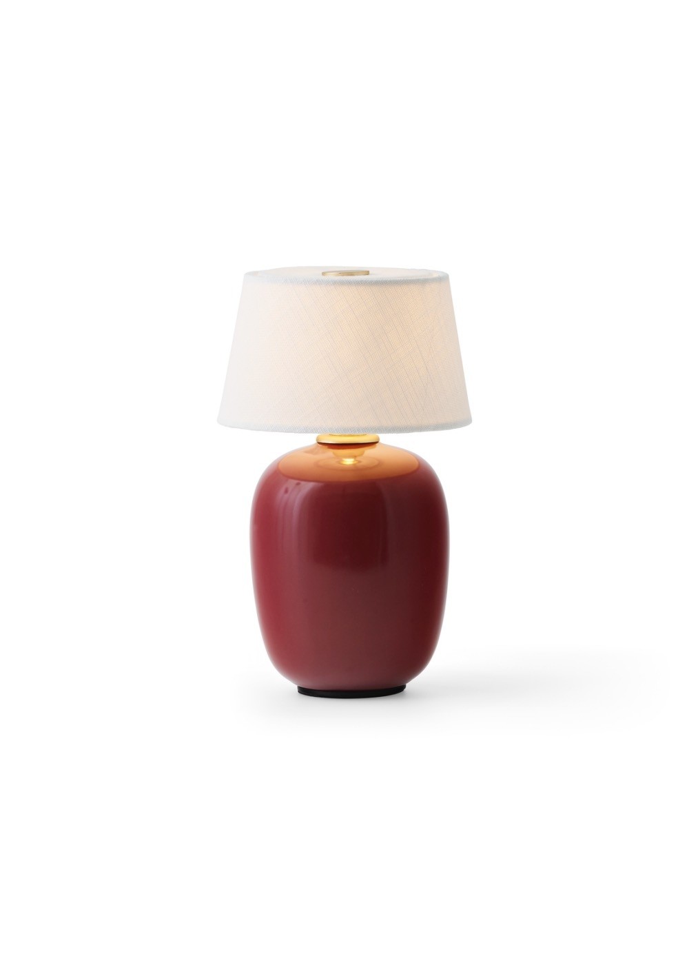 Menu Torso Table Lamp Portable Ruby