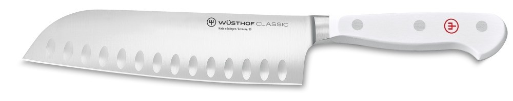 Wüsthof Classic White Santoku 17 cm