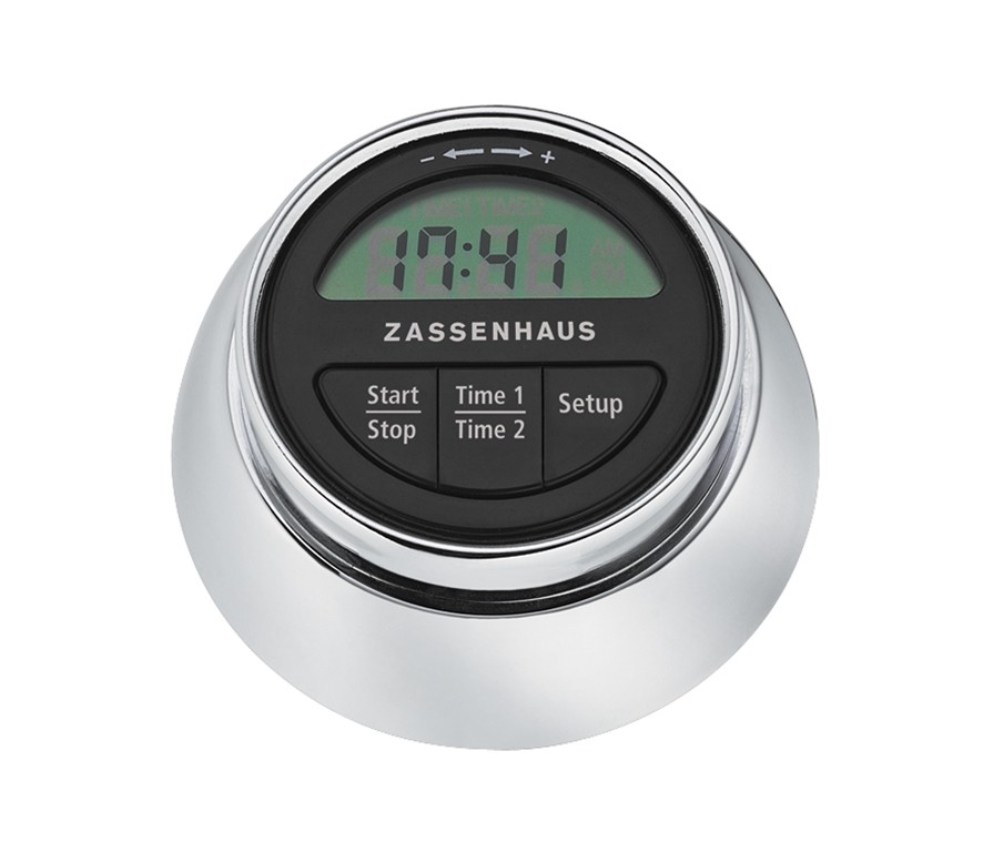 Zassenhaus Küchentimer Speed digital chrom