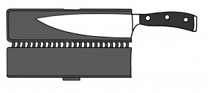 Wüsthof Klingenschützer mit Magnet bis 16cm und 2,5cm breite