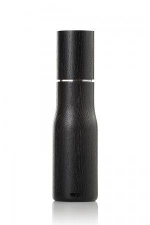 Adhoc Pfeffer oder Salzstreuer Levo Eschenholz schwarz 21cm