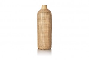 Brandsunited handgefertigte Vase aus Bambus H60
