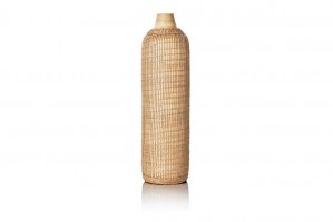 Brandsunited handgefertigte Vase aus Bambus H70