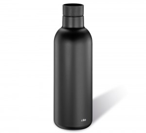 Cilio Isoliertrinkflasche Deluxe 650ml schwarz