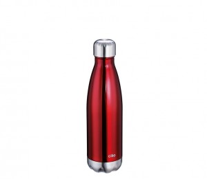 Cilio Isoliertrinkflasche ELEGANTE 0,5L rot