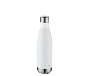 Cilio Isoliertrinkflasche ELEGANTE 0,5L weiß matt