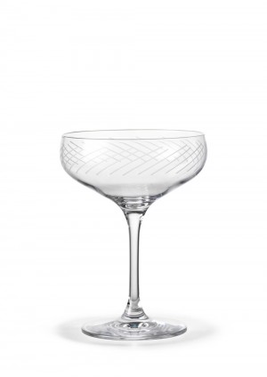 Holmegaard Cabernet Lines Cocktailglas 29cl klar 2Stck