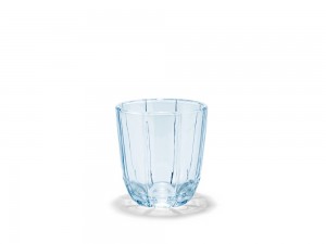 Holmegaard Lily Wasserglas 32 cl blue iris 2 Stck