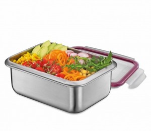 Küchenprofi Lunchbox/Vorratsdose Edelstahl groß 