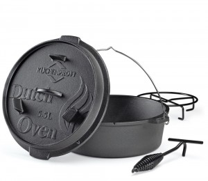 Küchenprofi BBQ Dutch Oven 7500ml 30cm 