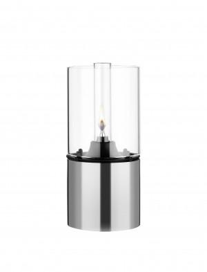 Stelton EM Öllampe mit Glasschirm klar 18 x 8,5 cm
