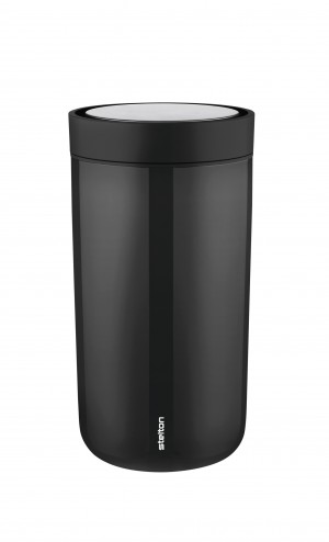 Stelton Isolierbecher To Go Click 0,2L steel black