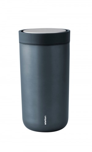 Stelton Isolierbecher To Go Click 0,2L blue metallic