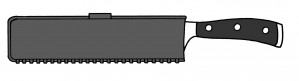 Wüsthof Klingenschützer mit Magnet bis 20cm und 8,5cm breite