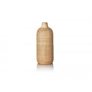 Brandsunited handgefertigte Vase aus Bambus H50