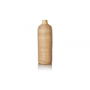 Brandsunited handgefertigte Vase aus Bambus H60