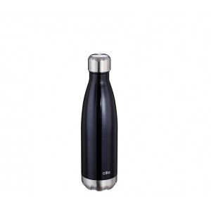 Cilio Isoliertrinkflasche ELEGANTE 0,5L schwarz