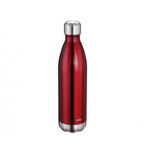 Cilio Isoliertrinkflasche ELEGANTE 0,75L rot