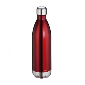 Cilio Isoliertrinkflasche ELEGANTE 1,0L rot