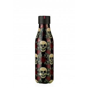 Les Artistes Paris Bottle UP Isoliertrinkflasche 500ml Rose&skull