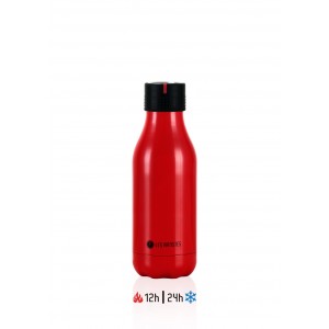 Les Artistes Bottle UP Time'UP Isoliertrinkflasche  280ml Red