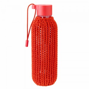 RIG-TIG CATCH-IT Wasser Flasche 600ml warm red