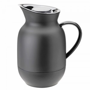Stelton Amphora Isolierkanne Kaffee 1L soft black
