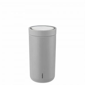 Stelton Isolierbecher To Go Click 0,2L soft light grey