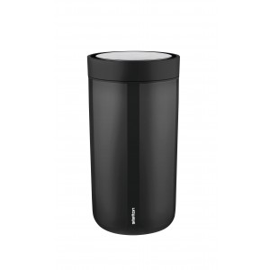 Stelton Isolierbecher To Go Click 0,2L steel black