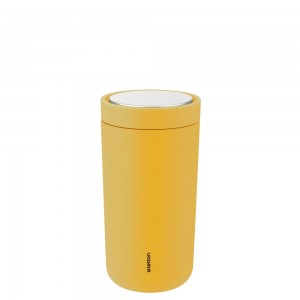 Stelton Isolierbecher To Go Click 200ml poppy yellow